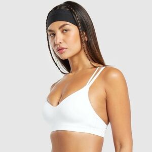 NWT Gymshark Strappy Back Light Support Sports Bra